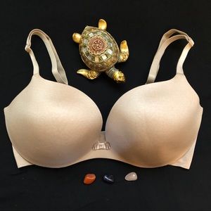 VICTORIA’S SECRET | Nude Lined Demi  Bra 34E (DD)